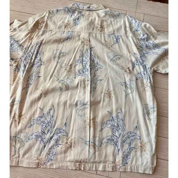 Sportif USA men's button down tropical print Hawaiian shirt.‎ Size XXL. - Picture 9 of 10